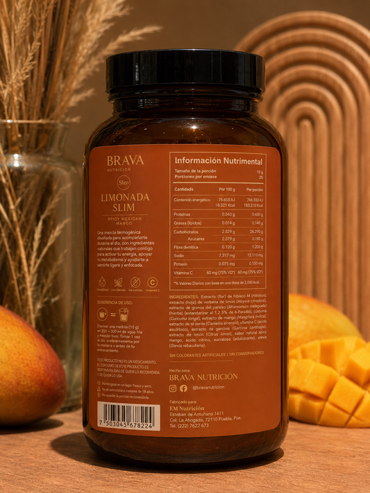 SLIM limonada termogénica