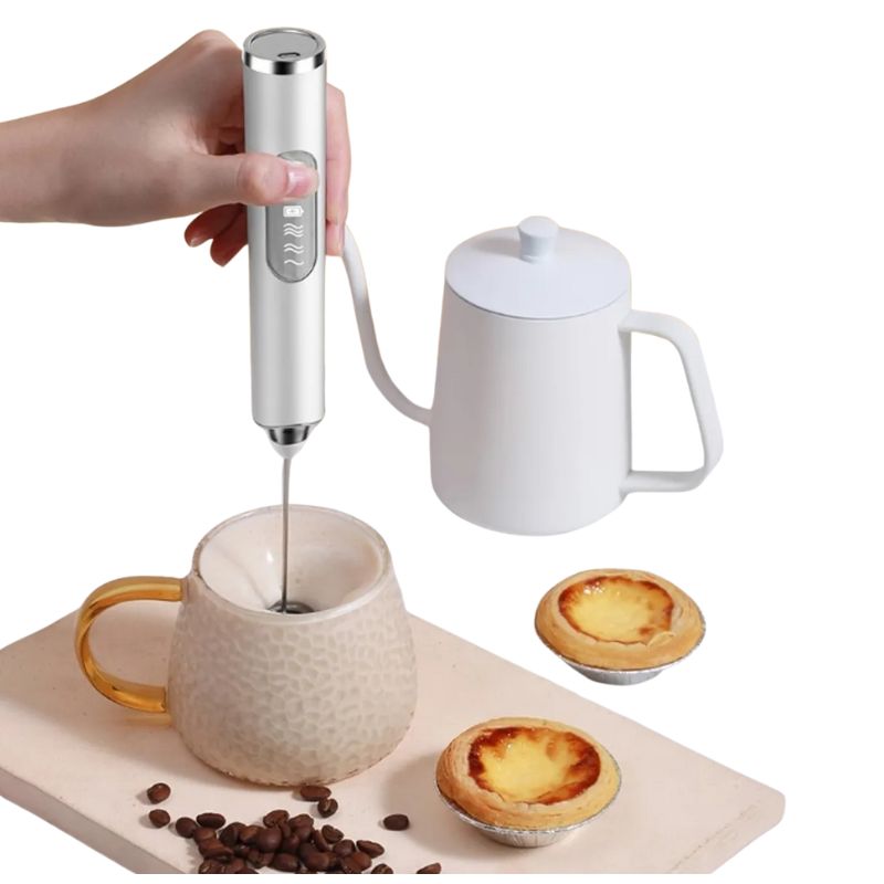 ✨ Batidor Espumador Recargable – Tu nuevo ritual de café se merece esto ✨