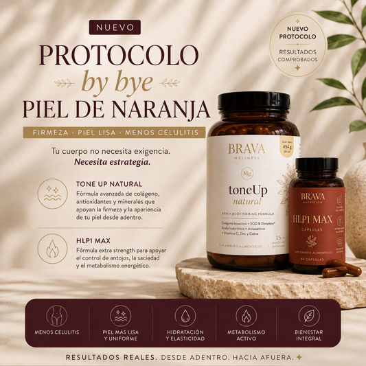 RETO BRAVA: Bye bye piel de naranja