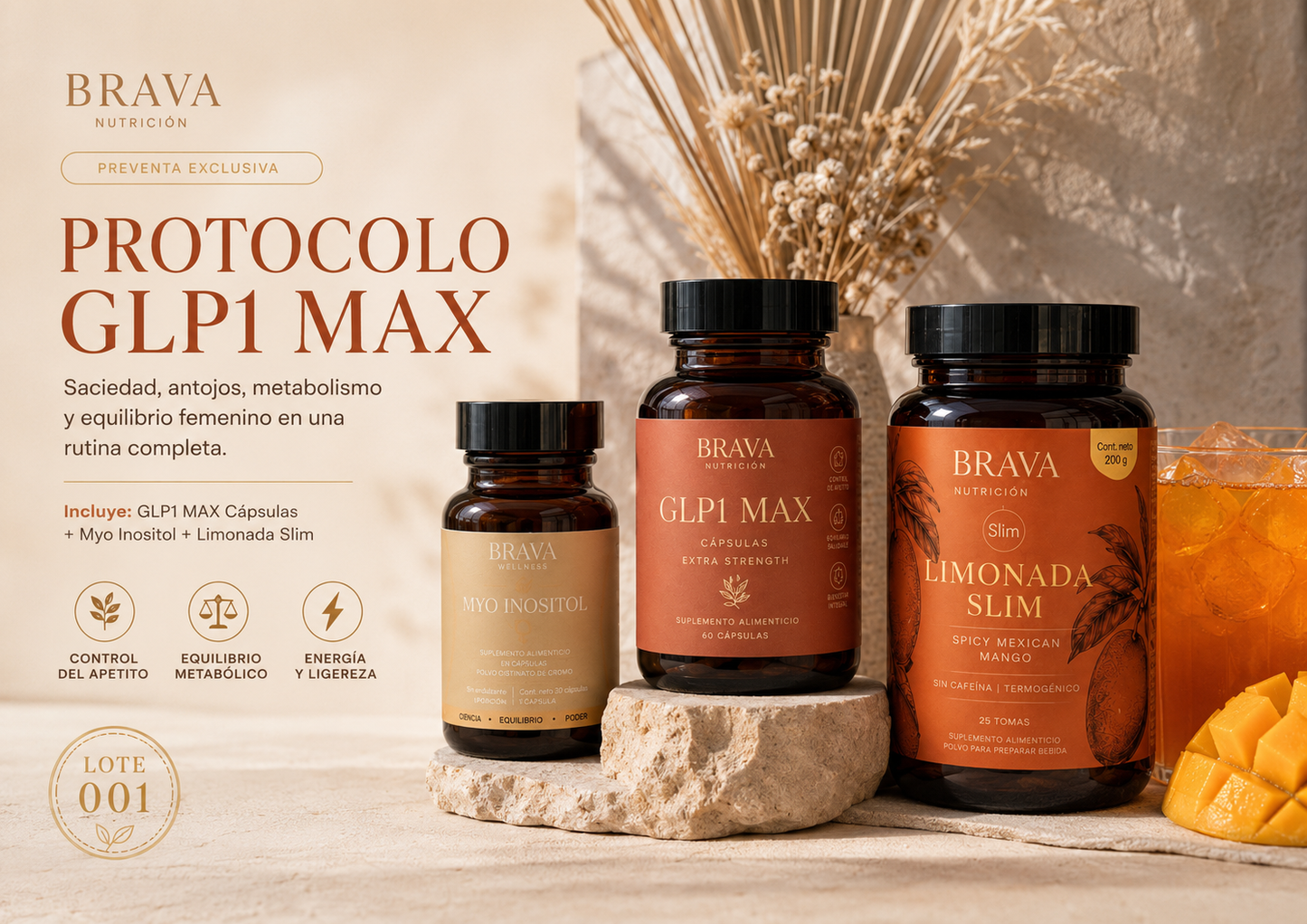 Protocolo GLP1 MAX BRAVA